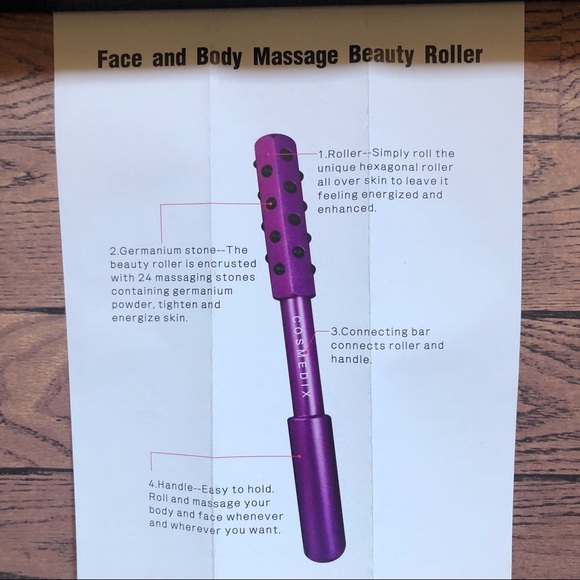 Cosmedix Geranium Stone Face & Body Beauty Roller - Picture 2 of 8